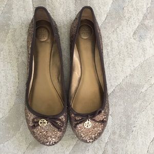 Tory Burch Glitter Flats